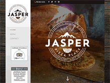 Tablet Screenshot of jasperpizza.ca